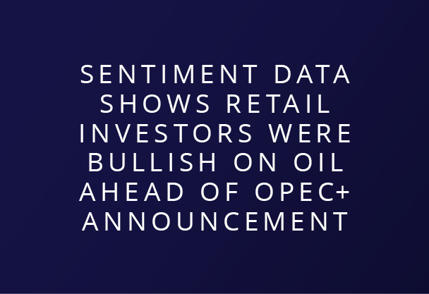 Sentiment data