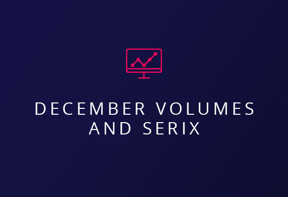 DECEMBER VOLUMES AND SERIX