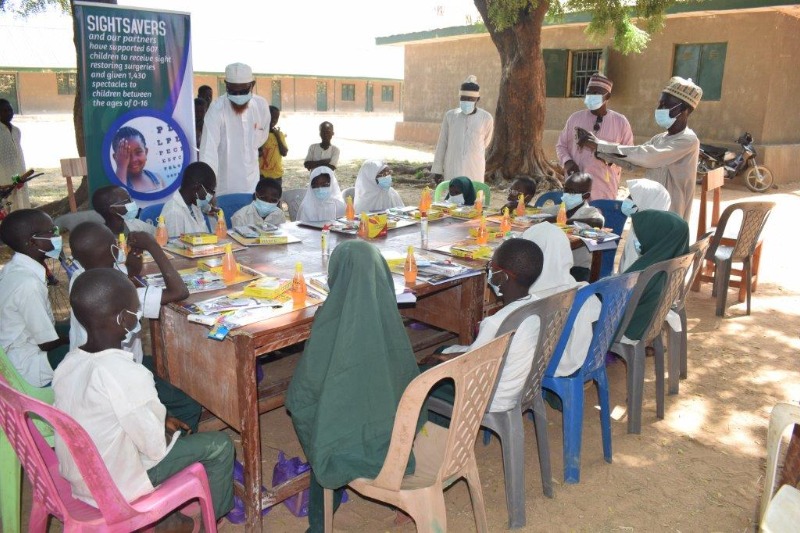 World Children's Day children drawing on the table