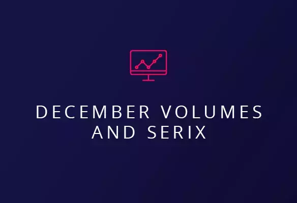 DECEMBER VOLUMES AND SERIX